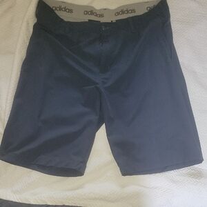 Adidas Men's Dark Blue Athletic Shorts